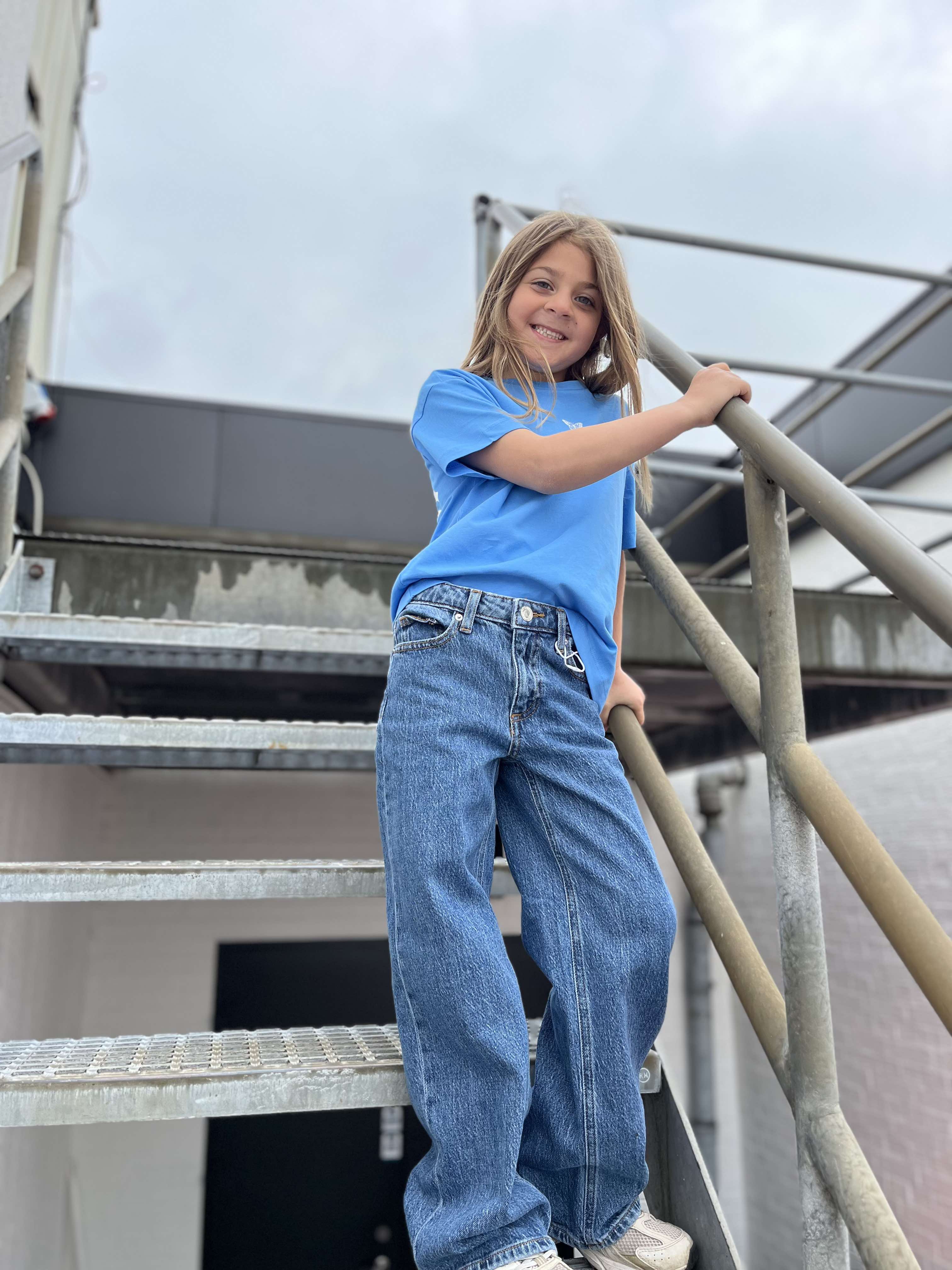 VMTESSA Jeans Girl - Medium Blue Denim